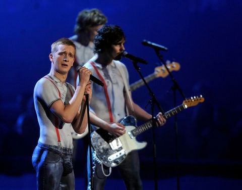 Der Band «Kraftklub» droht nach ihrem Karfreitags-Konzert Ärger. (FOTO: DPA)