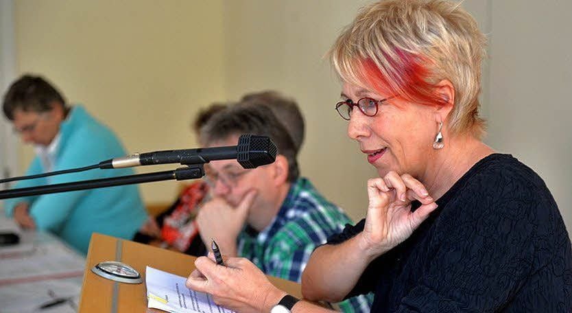 Landesvorsitzende Birke Bull sprach im Bestehornhaus.