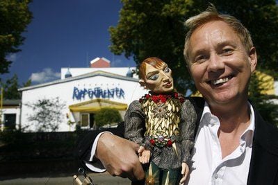 Michael Kempchen, Intendant des Puppentheaters in Magdeburg (FOTO: DPA)