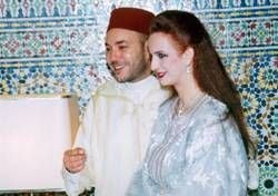 Lalla Salama Bennani und Marokkos König Mohammed