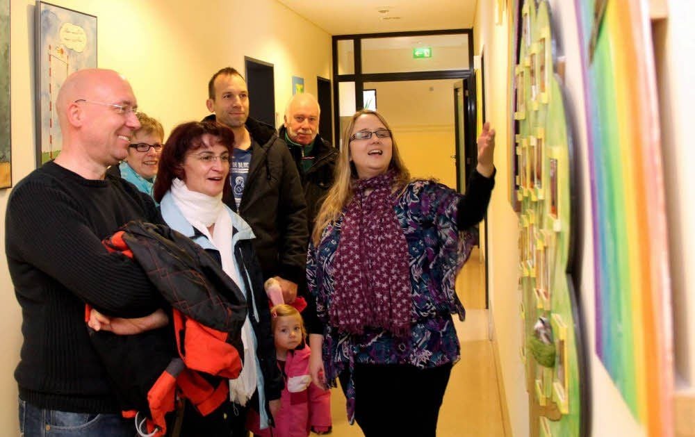 Bei den Führungen durch die Kinderpsychiatrie konnten sich die Besucher einen Überblick über die Therapieangebote verschaffen.