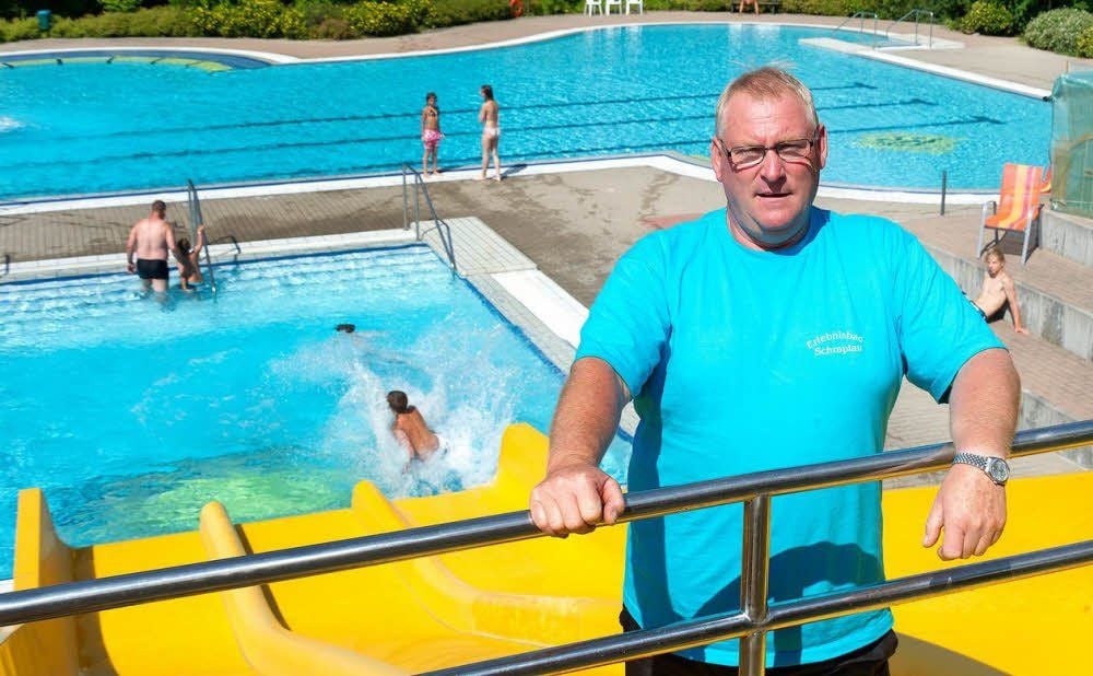 Holger Steiner (53) ist seit 20 Jahren der Chef im Erlebnisbad Schraplau.