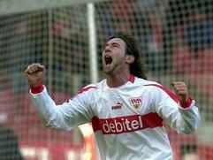 Der Stürmer Ioannis Amanatidis ist ein Hoffnungsträger des VfB Stuttgart im Achtelfinale gegen Celtic Glasgow. (Foto: dpa)
