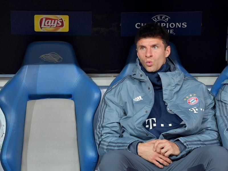 Thomas Müller muss beim FC Bayern München immer mehr auf der Ersatzbank Platz nehmen. Foto: Peter Kneffel