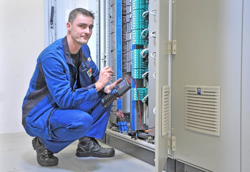 Christian Nordhausen arbeitet bei der Firma Hi-Bis.