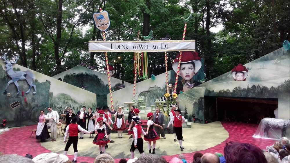 Beim Schönebecker Operettensommer auf der Naturbühne am Bierer Berg läuft diesmal „Boccaccio“, 2017 war es „Schwarzwaldmädel“.