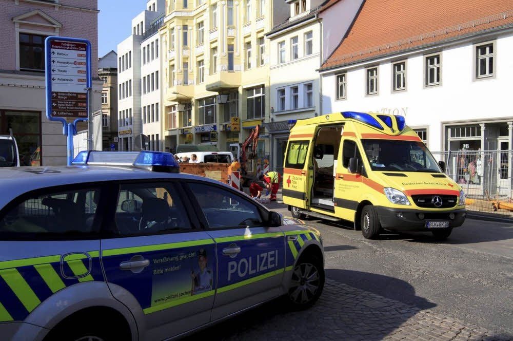 Zeitz Fußgängerin bei Unfall in der Fischstraße schwer verletzt