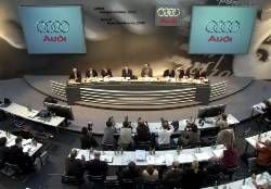 Pressekonferenz bei Audi