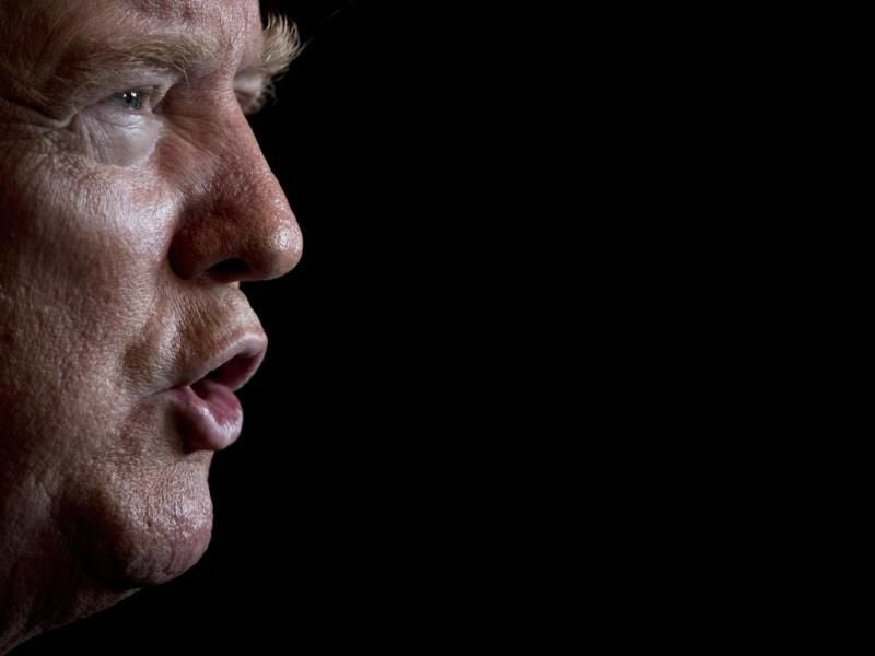 Donald Trump nimmt die ganze Kevin-Affäre eher gelassen. Foto: Andrew Harnik/AP/dpa