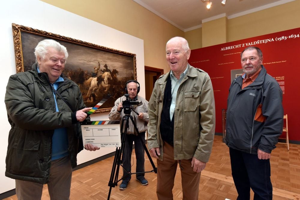 Die Hobby-Filmemacher in der Lützener Ausstellung