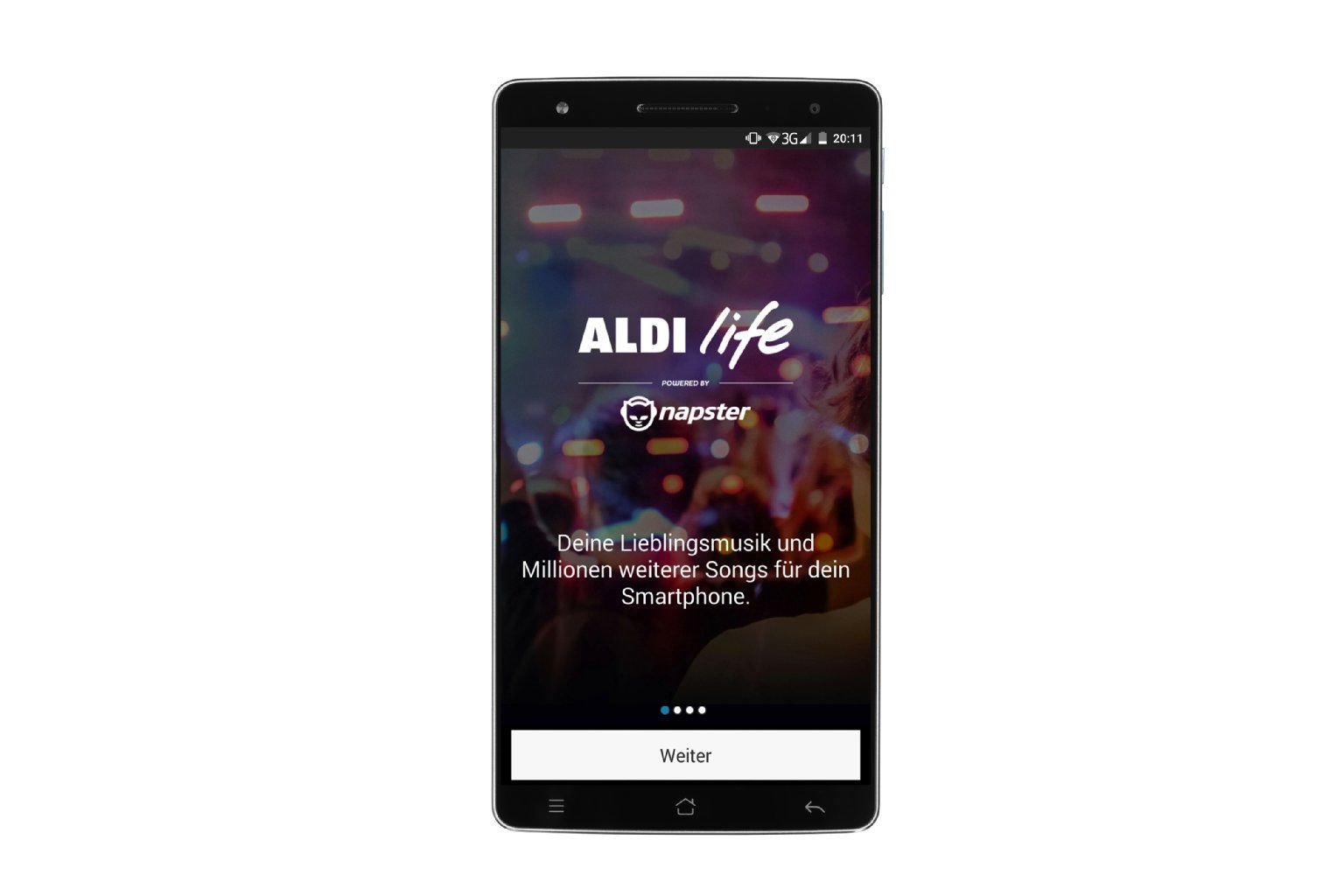 ALDI life Musik bietet neben über 34 Millionen Songs auch Hörbücher, Radiosender und Playlists.