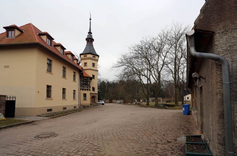 Das Schloss in Cösitz.