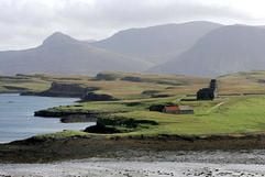 Blick auf die schottische Insel Canna (Foto: dpa)