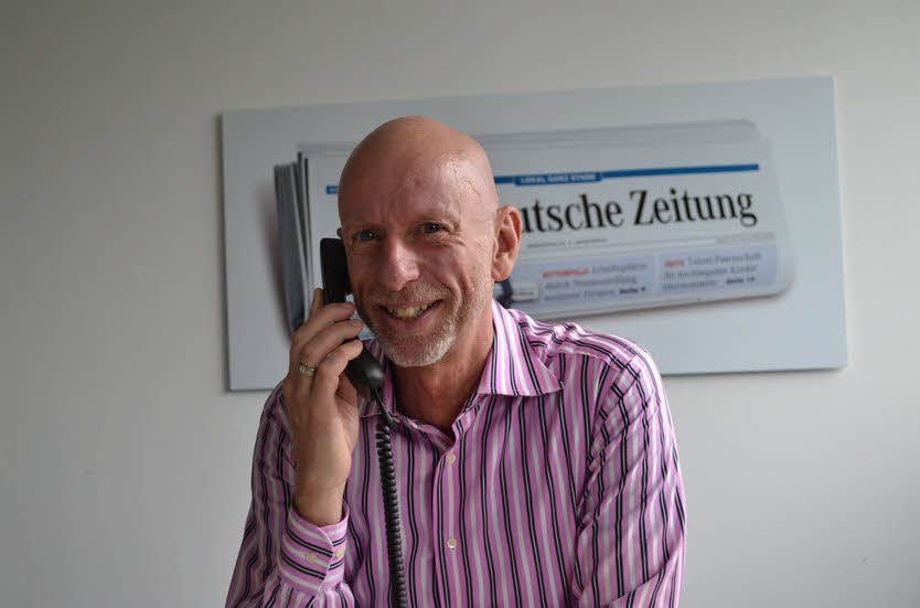 Ralph Jürgen Sombetzki, Geschäftsstellenleiter der Huk Coburg Halle