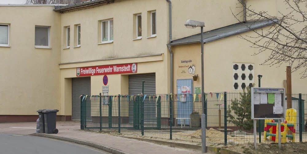 Die Kita in Warnstedt soll in einem knappen Jahr aufgegeben werden.