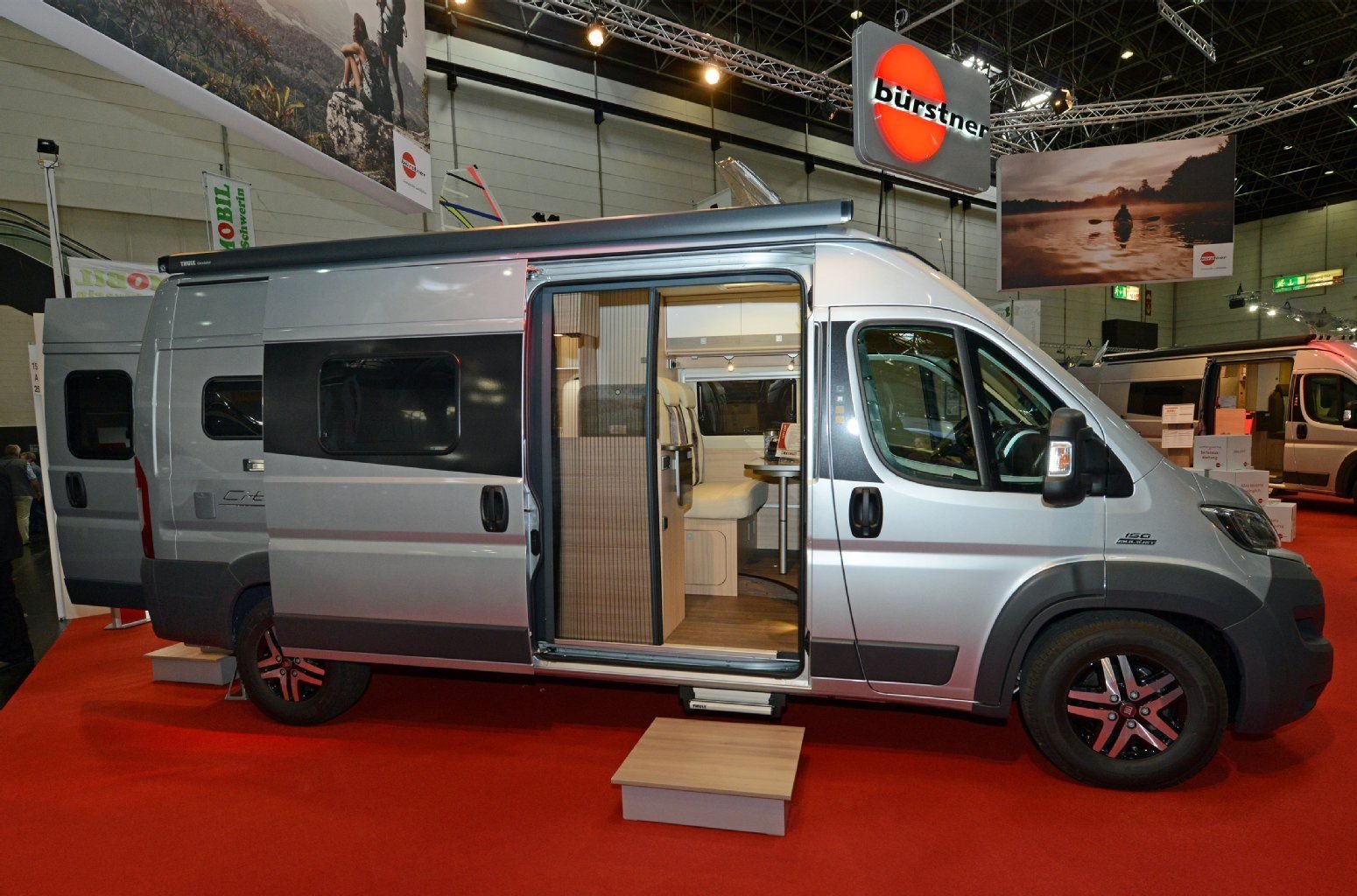 Sechs statt neun Meter: Kastenwagen wie das Bürstner City Car sind einer der großen Trends auf dem Caravan-Salon.