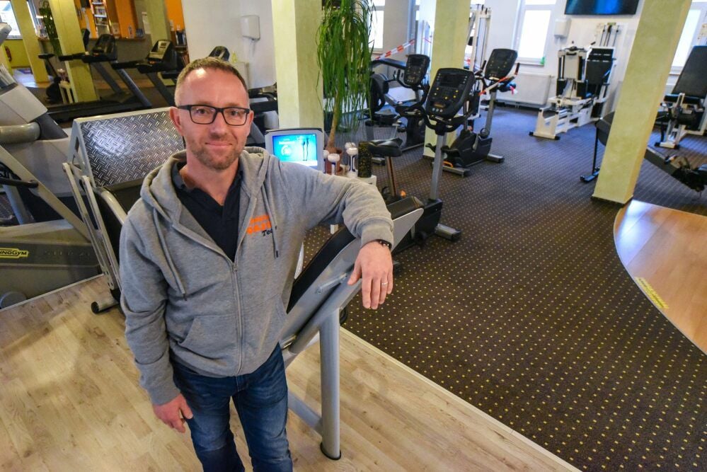 Swen Lehmann betreibt seit 2010 die Fitness-Oase in Querfurt.