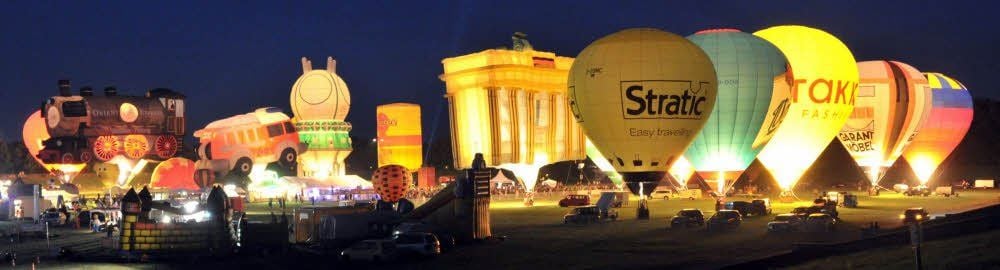 Die Balloon-Fiesta findet dieses Jahr in Halle statt.