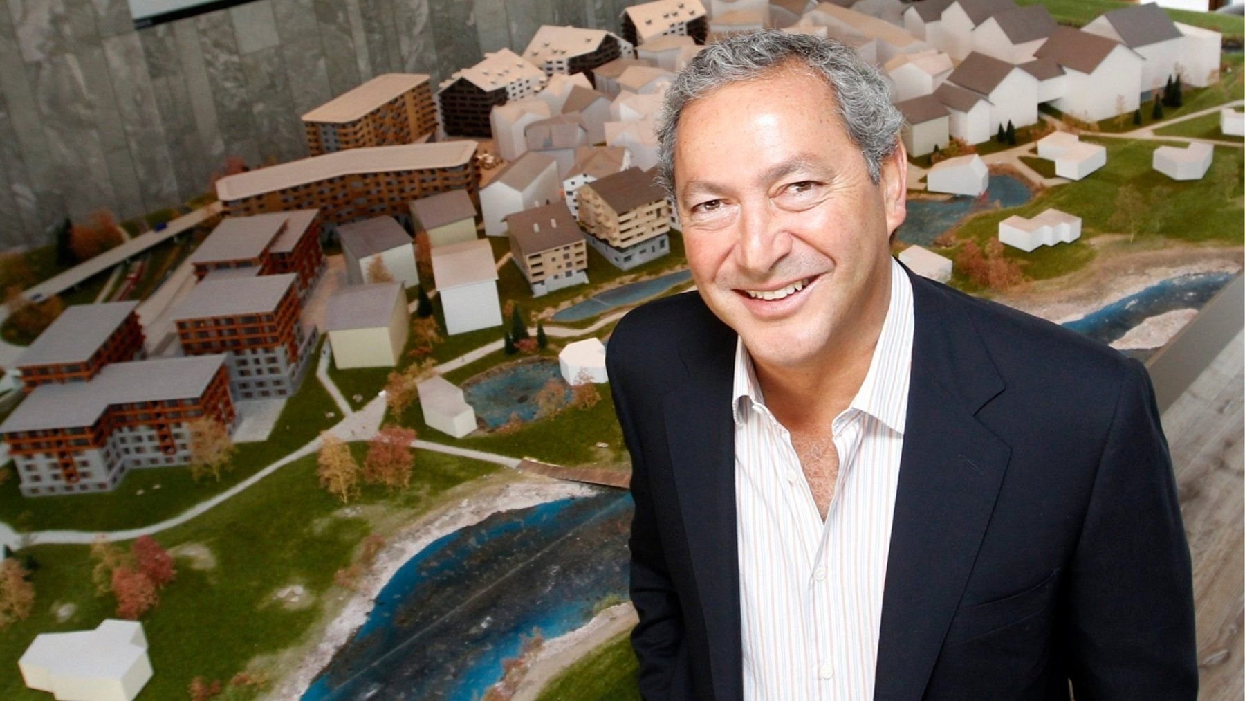 Der ägyptische Millionär Sahmi Sawiris baut für umgerechnet 1,46 Milliarden Euro ein Luxusresort im schweizerischen Ort Andermatt.