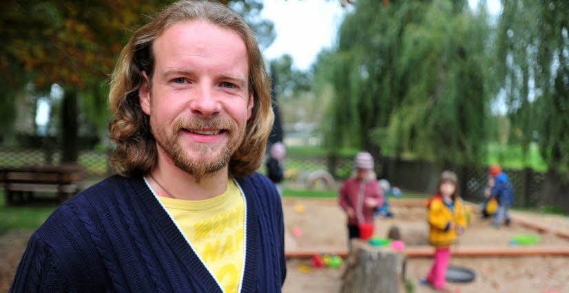 Für gute Erfahrungen mit Männern in der Kindereinrichtung sorgt Mark Zeigermann in Großgörschen schon seit 2011.
