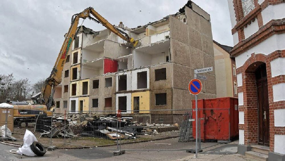 Diesen Block in der Pestalozzistraße gibt es bald nicht mehr.
