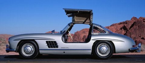 Der Mercedes 300 SL ist eine Stil-Ikone der Automobilgeschichte. (FOTO: HERSTELLER)
