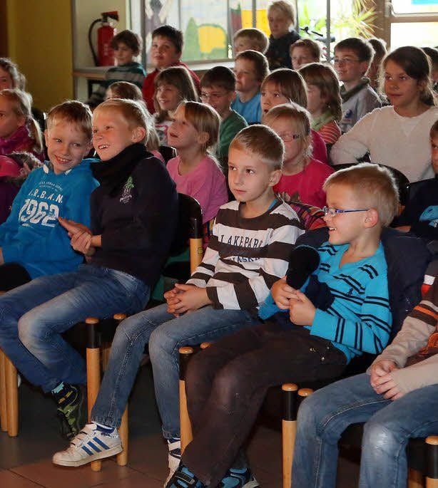 Zuschauer des Weihnachtsmärchens