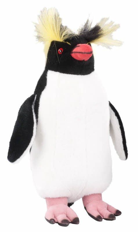 Der untersuchte Plüsch-Pinguin aus Bad Kösen