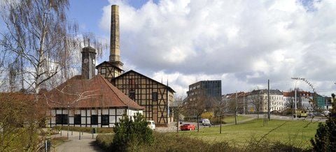 Blick auf das Salinemuseum in Halle. (ARCHIVFOTO: THOMAS MEINICKE)
