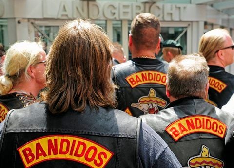 Mitglieder des Motorradclubs «Bandidos». (ARCHIVFOTO: DDP)