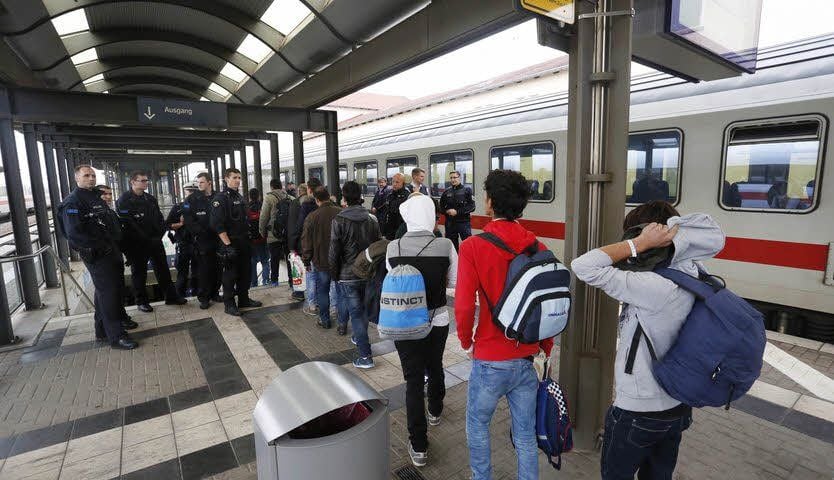 Von Anfang Oktober bis Ende November war der Bitterfelder Bahnhof Umstiegspunkt für Flüchtlinge.