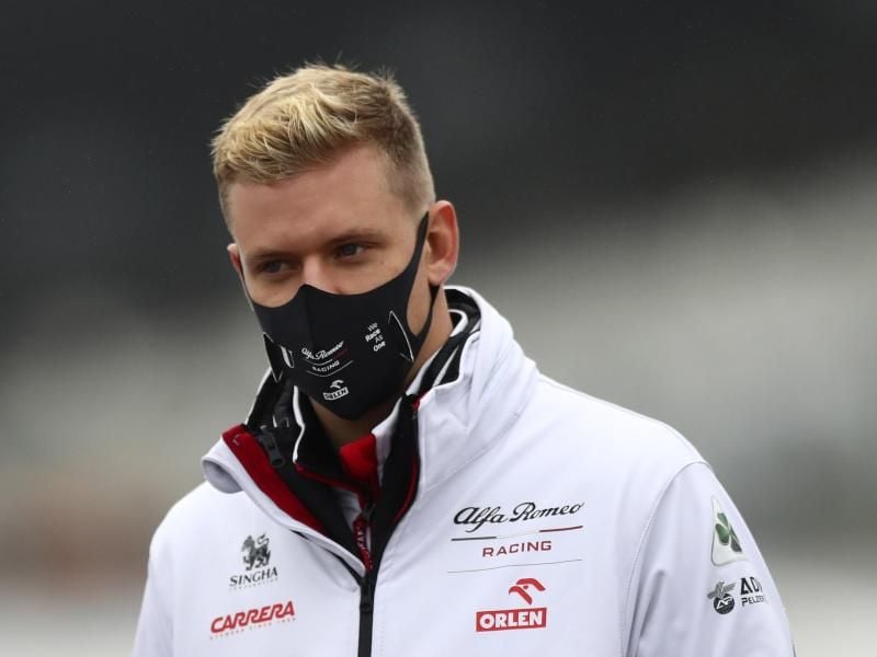 Ist beim Team Haas weiter ein Kandidat: Mick Schumacher. Foto: Matthias Schrader/AP/dpa