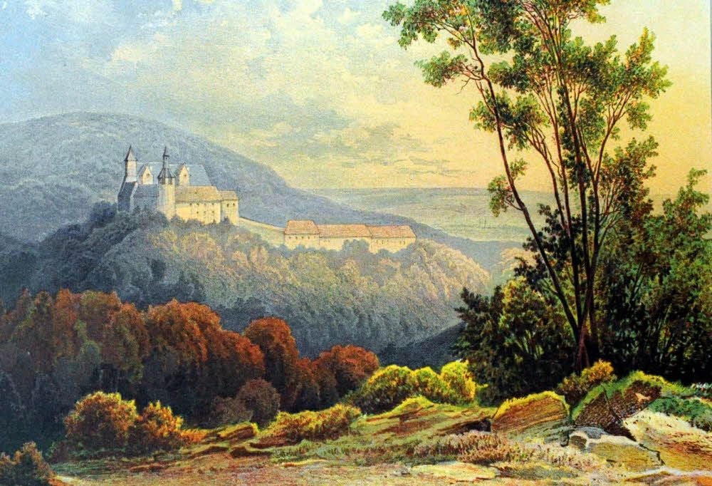 Ein Blick auf die historische Rammelburg.