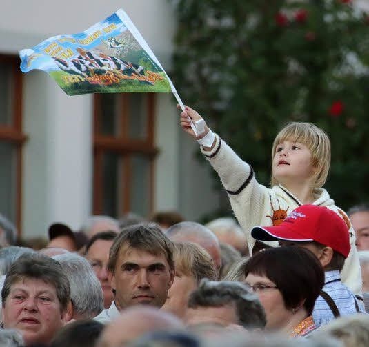 Beim Konzert trafen sich Spatzen-Anhänger aller Altersklassen.