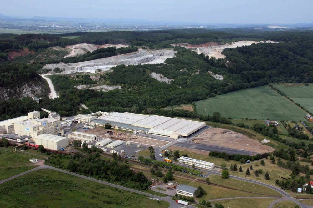 Das Knauf-Gipswerk in Rottleberode