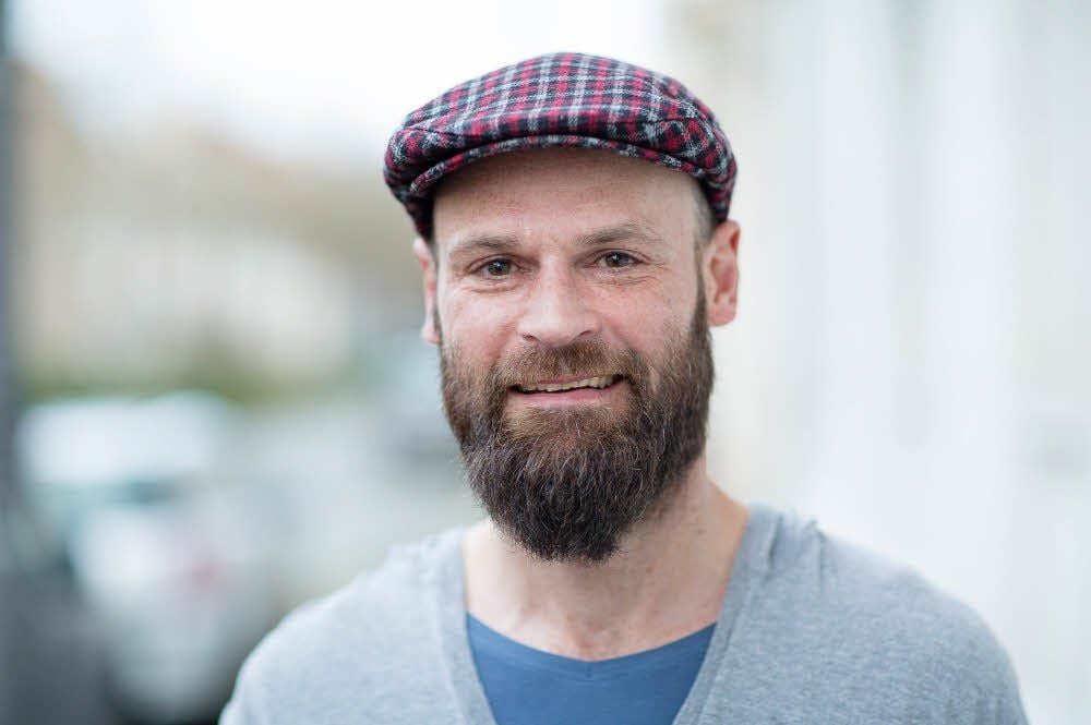 Wahl-Schweizer auf Heimatbesuch: Ralf Stojan bleibt noch bis Mitte Januar in Dessau.
