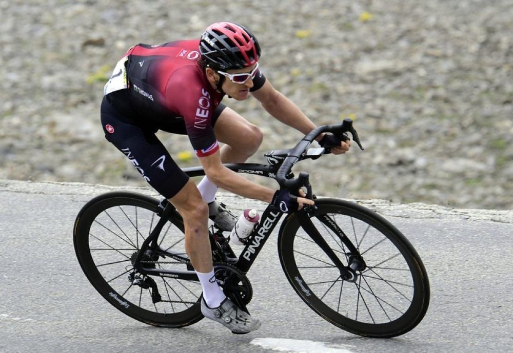 In diesem Jahr belegte Geraint Thomas bei der Tour de France Platz zwei. Im Vorjahr hatte der Brite gewonnen.