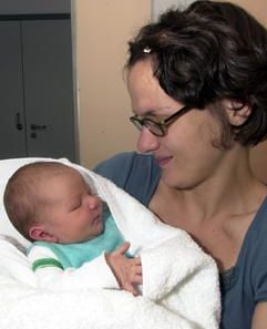 Stolz auf Sohn Arne Christoph sind Isabelle und Alexander Kluttig. Der Junge wurde am 18. September geboren, wog 4160 Gramm und war 54 Zentimeter groß.