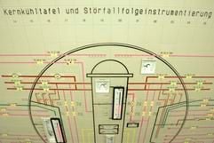 Eine Tafel bildet am Freitag (27.07.07) im Simulator auf dem Gelände des Kernkraftwerkes Krümmel in Geesthacht den Verlauf einer Kühlung eines Reaktors ab. Im Kernkraftwerk Kruemmel hat am Freitag eine vom Betreiber (Foto: ddp)