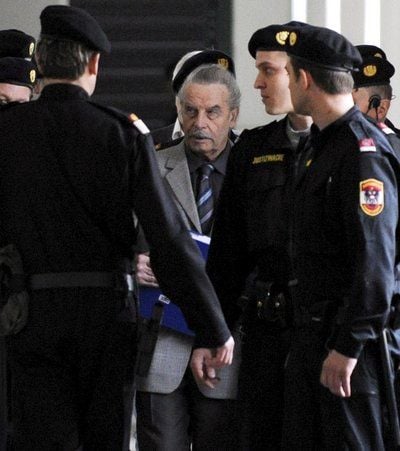 Der Inzesttäter Josef Fritzl im Schwurgericht von St. Pölten (FOTO: DPA)