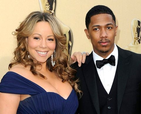 Die amerikanische Pop-Diva Mariah Carey und ihr Ehemann Nick Cannon. Sie hat einem Zwillingspärchen das Leben geschenkt. (ARCHIVFOTO: DPA)