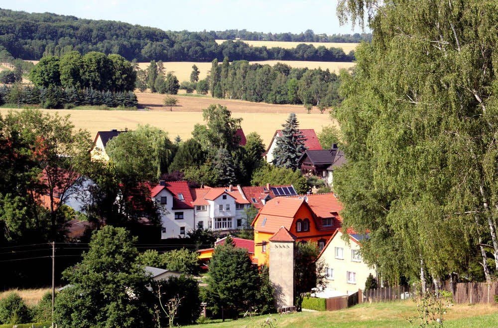 Blick auf Billroda.