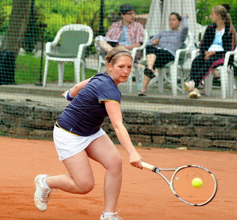 Annegret Fürtig holte mit neun Spielen, wie Schwester Claudia, noch die meisten für ihr Team.