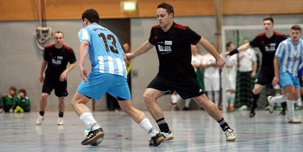 Ronny Borchardt, beim 5:1 gegen Germania Wulferstedt, wurde mit Tobias Plantikow (Einheit Wernigerode) bester Schütze.