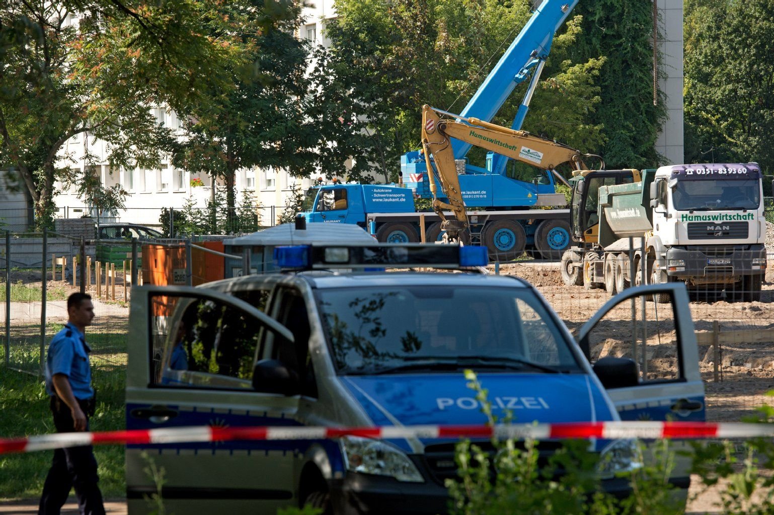 Bei der Bombe soll es sich nach ersten Erkenntnissen um eine Fünf-Zentner-Bombe britischer Bauart handeln.
