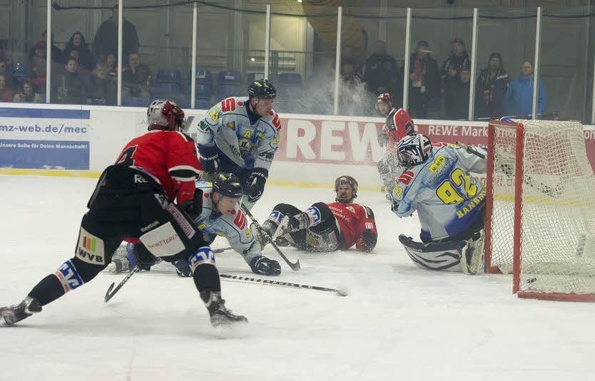 Das 1:0 für die Saale Bulls