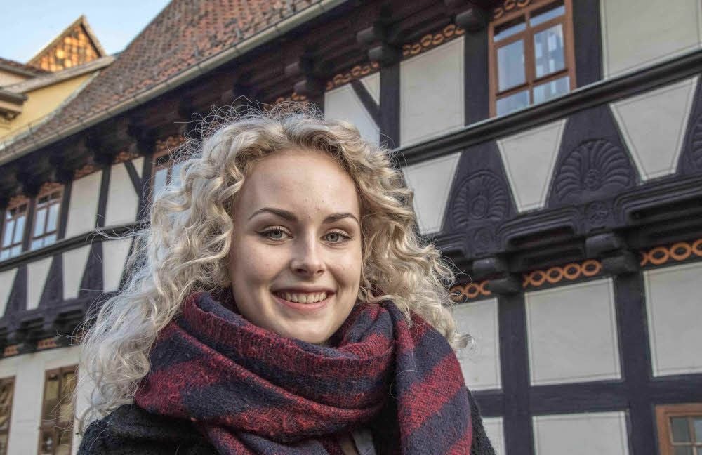 Julia Alb steht am Freitag im Finale für das Schülerferienticket.