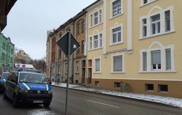 Dieses Haus in der Kaiser-Otto-Straße wurde am Mittwoch durchsucht.