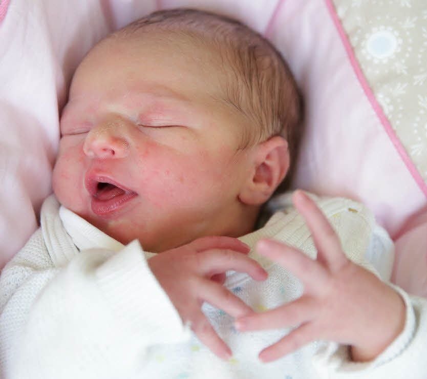 Elli wurde am 5. Januar geboren. Sie wog 2.960 Gramm und war 52 Zentimeter groß. Ihre glücklichen Eltern sind Mandy und Alexander Weißbach aus Querfurt.