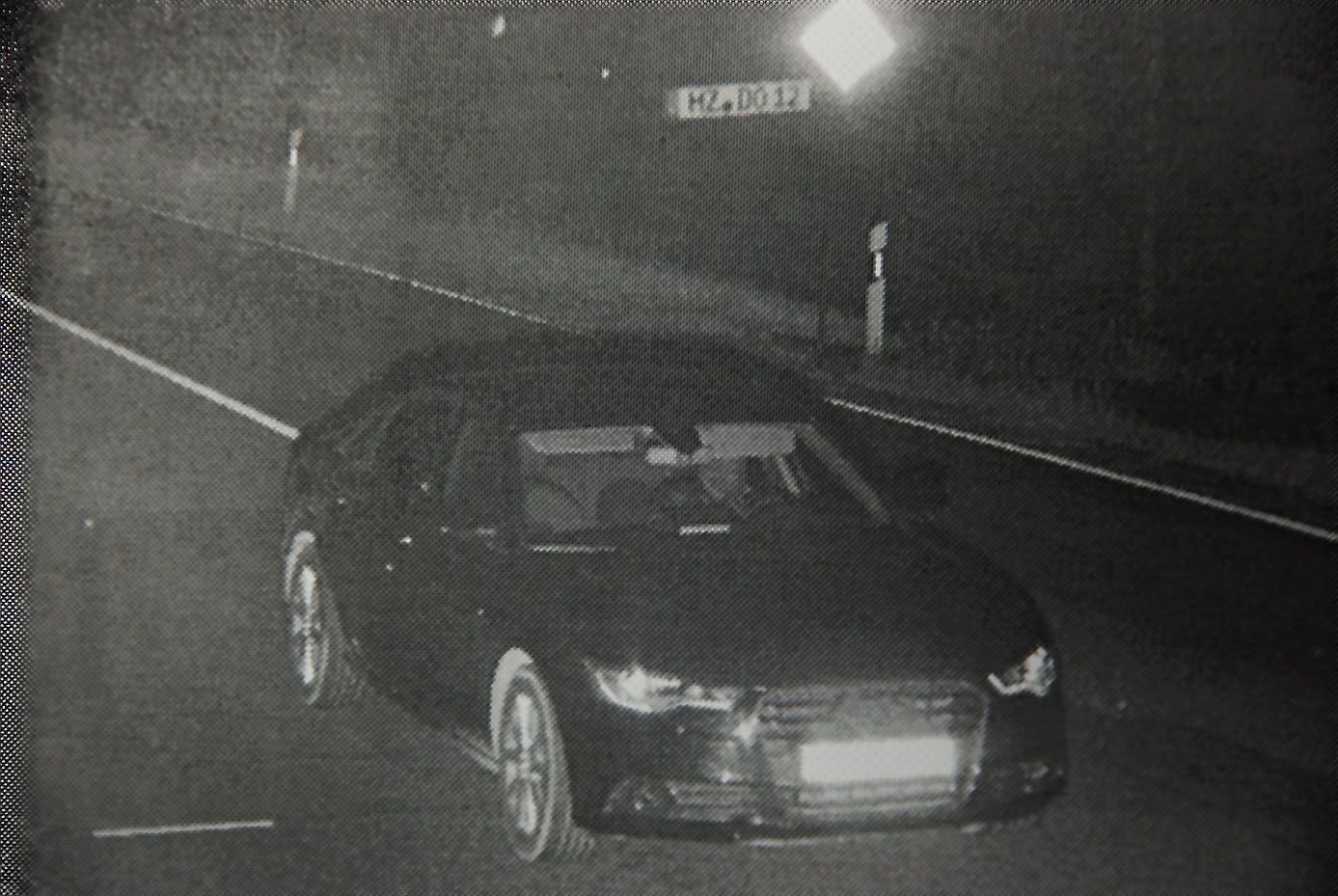 Am 22. Juni 2016 gegen 1.45 Uhr nachts wurde diese dunkle Audi A6-Limousine auf der B4 bei Torfhaus gleich zweimal geblitzt.